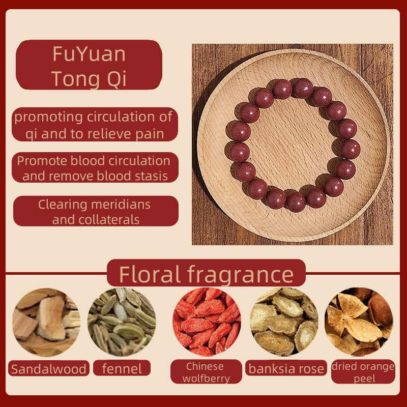 (Fu Yuan TQ)Zen fragrance beads. The mysterious fragrance of the East. Ancient fragrance recipe bracelet
