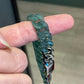 Natural Grade A burma jade Jadeite Trendy Cuban Bracelet Titanium Steel Buckle