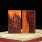 Lightning strike jujube wood double-sided carving Zhao Gongming (God of Wealth) talisman Taoist artifact pendant