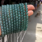 Natural Grade A Blue Water Jadeite(6mm) High quality round bead bracelet