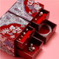 Mother-of-pearl lacquer multi-layer jewelry box gift storage box