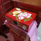 Natural lacquer handmade jewelry box