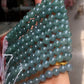 Natural Grade A Blue Water Jadeite(6mm) High quality round bead bracelet