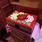 Natural lacquer handmade jewelry box