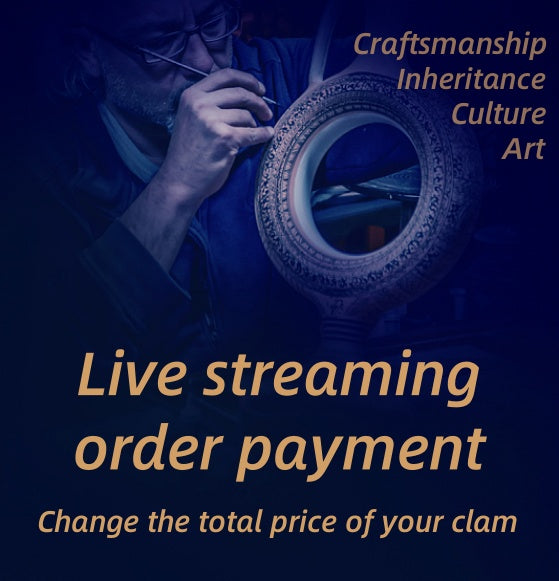 Live order-Change the total price of your clam