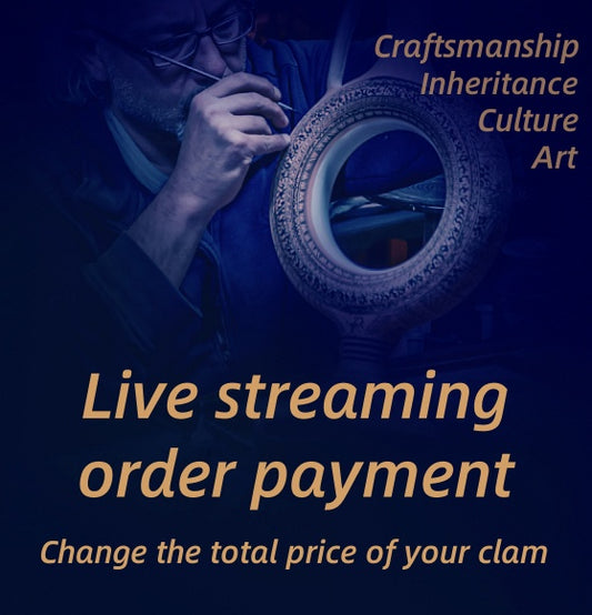 Live order-Change the total price of your clam