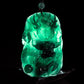 (Unique) Natural Jadeite 3D Dragon King Pendant Carved by a Famous Master