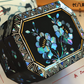 Small Size Mother-of-pearl lacquer multi-layer jewelry box gift storage box