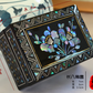 Small Size Mother-of-pearl lacquer multi-layer jewelry box gift storage box